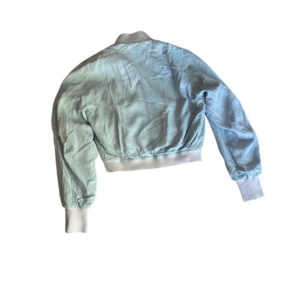 Diesel De Bruce Womens Bomber Jacket Reversible Coat Pink - Picture 5 of 15